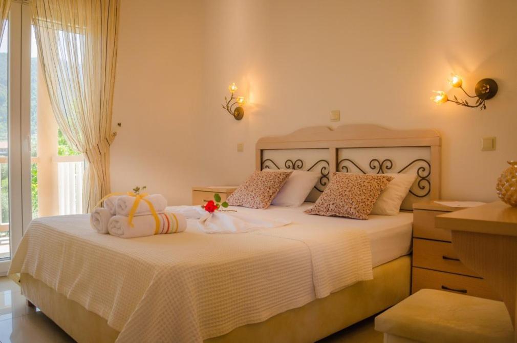 San Giorgio Apartments Skala Potamia  Rum bild