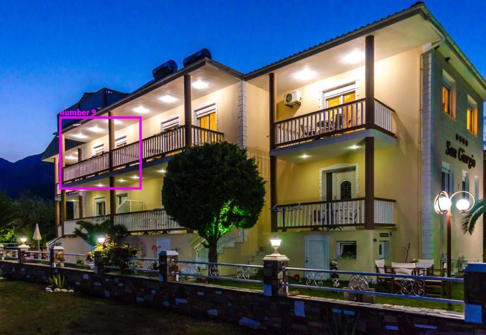 San Giorgio Apartments Skala Potamia  Rum bild