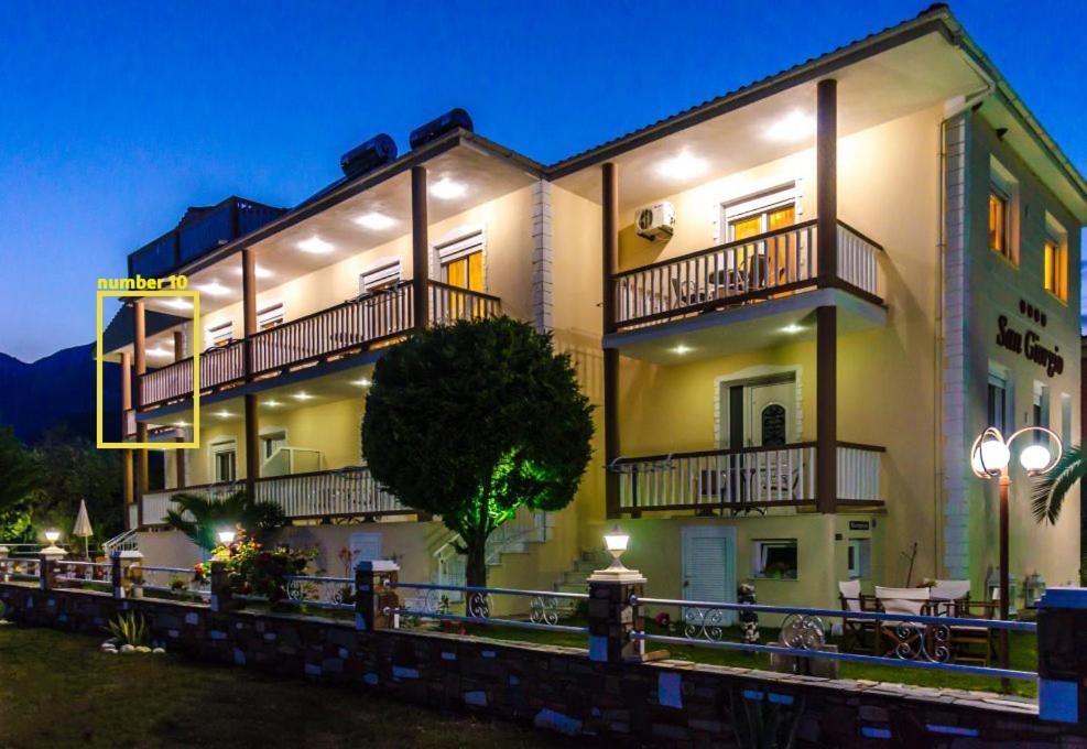 San Giorgio Apartments Skala Potamia  Rum bild